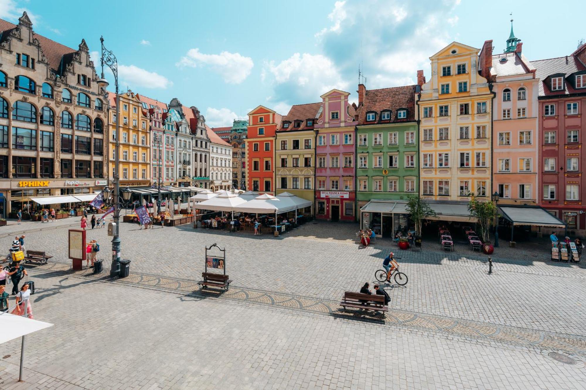 Neatspace - Apartament Z Widokiem Na Rynek Lejlighed Wrocław Eksteriør billede